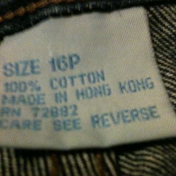 EUC Womens LA BLUES Relaxed Straight Leg Size 16P - Picture 8 of 8